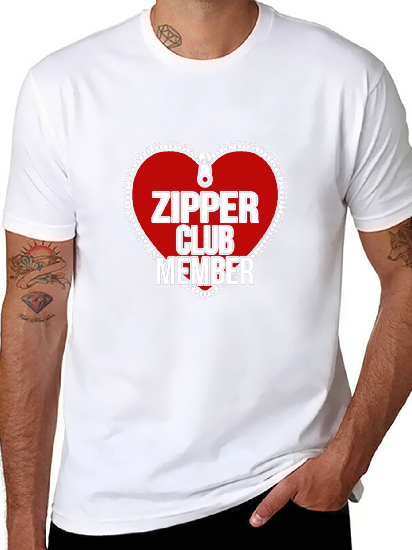 Zipper Club Member Graphic T-Shirt