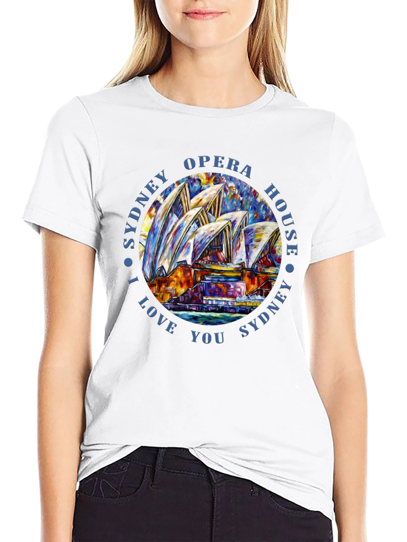 Sydney Opera House Graphic Tee - I Love Sydney