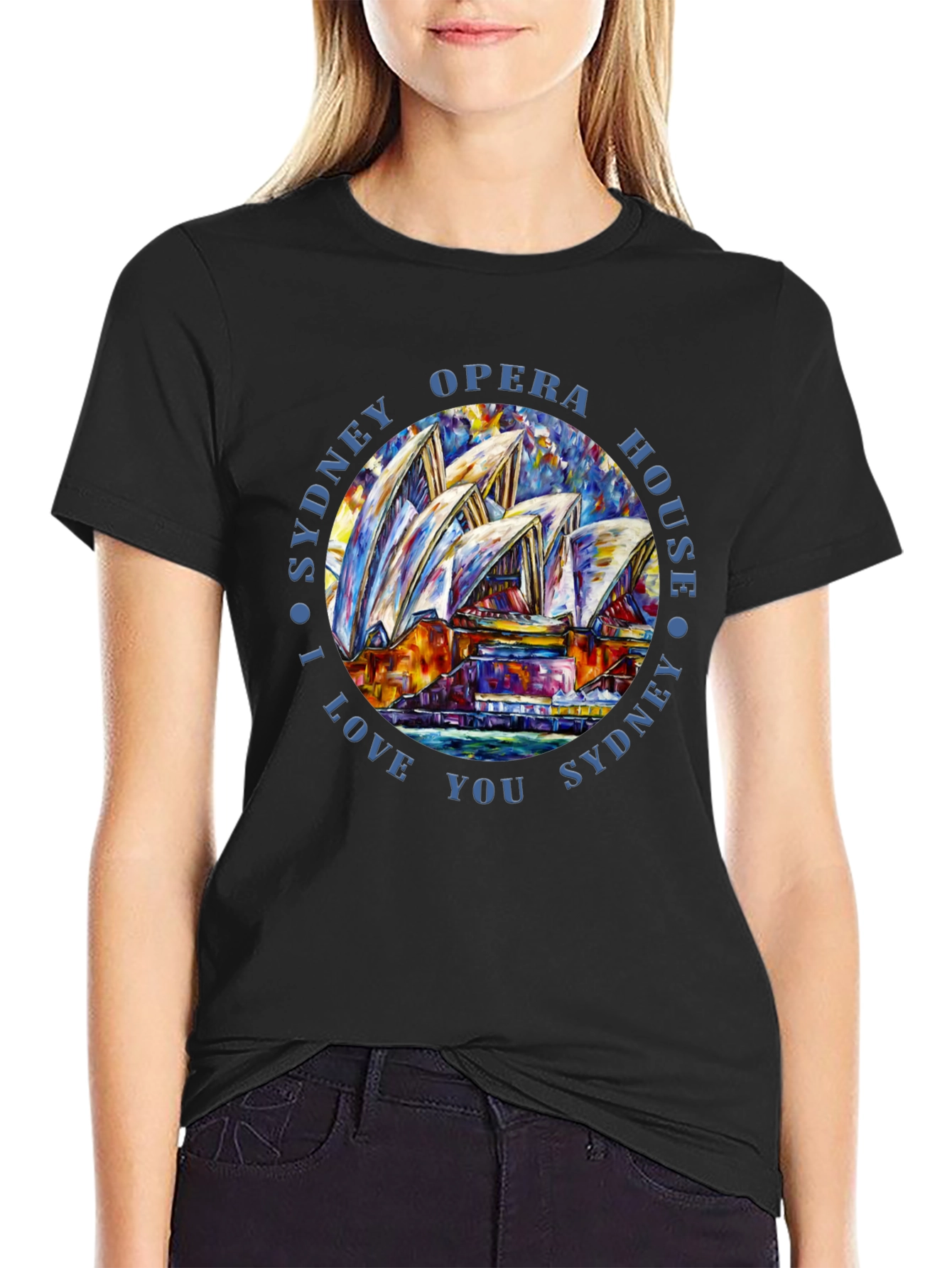 Sydney Opera House Graphic Tee - I Love Sydney