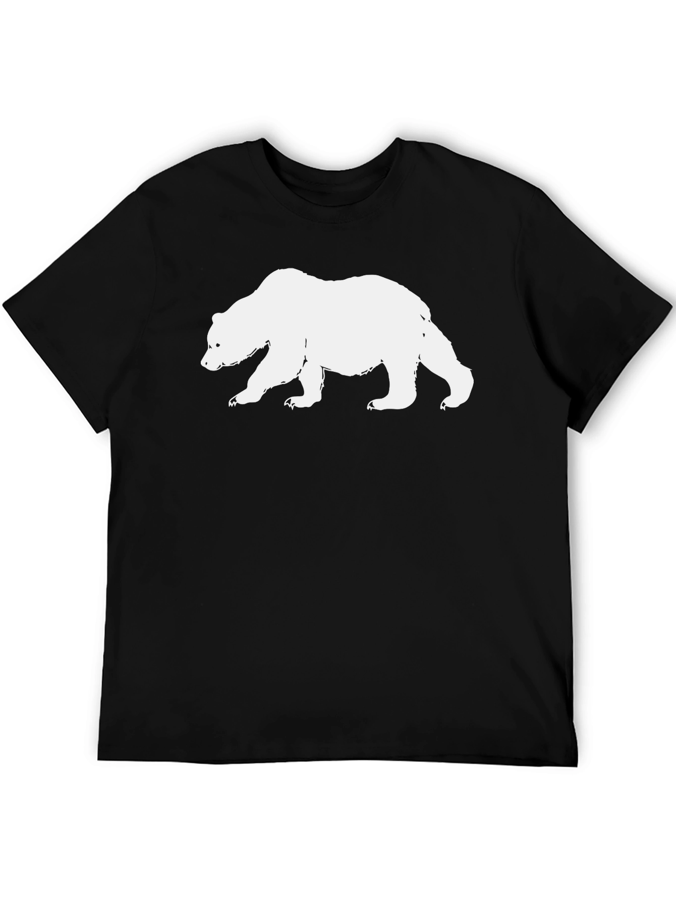 Cool Bear Graphic Black T-Shirt