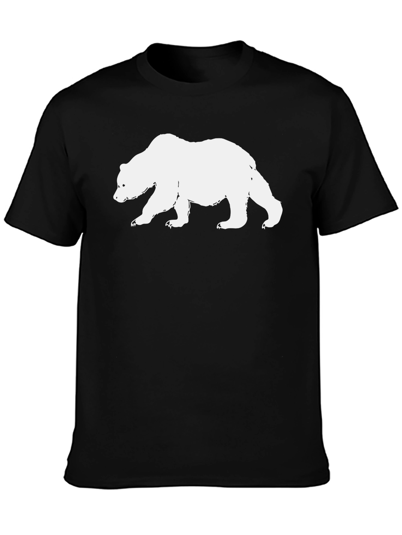 Cool Bear Graphic Black T-Shirt