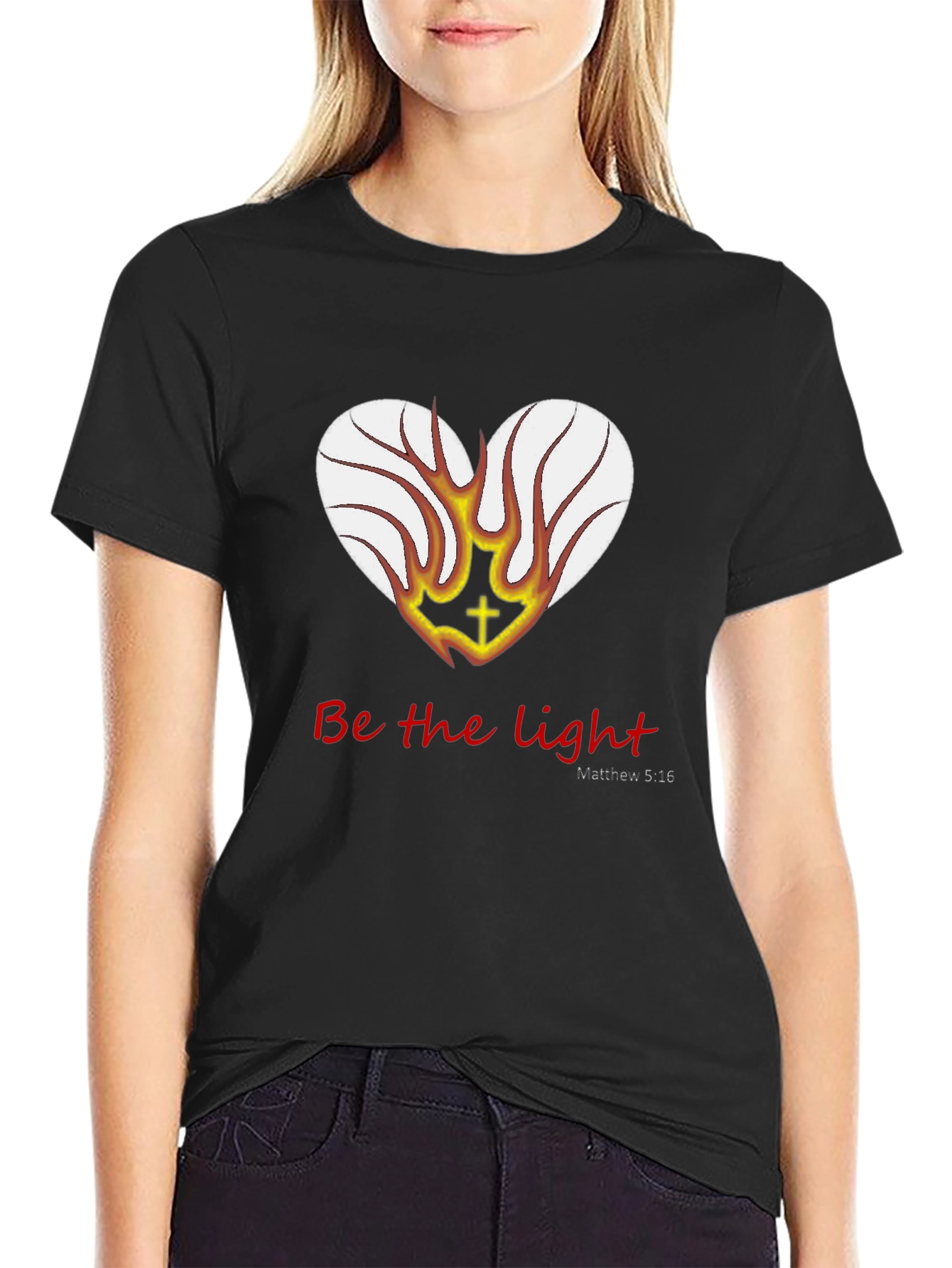 Be the Light T-Shirt - Christian Faith Tee