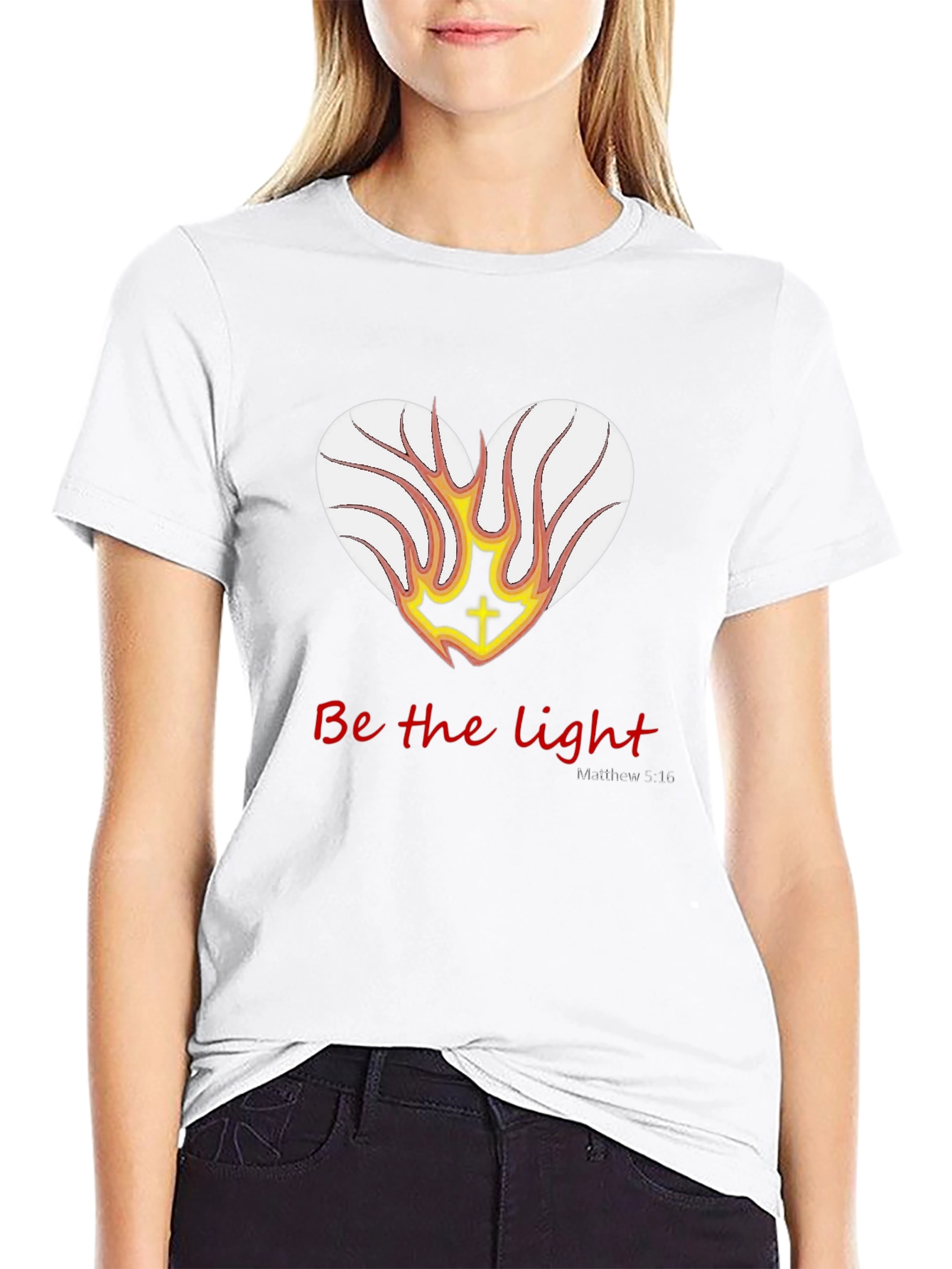 Be the Light T-Shirt - Christian Faith Tee