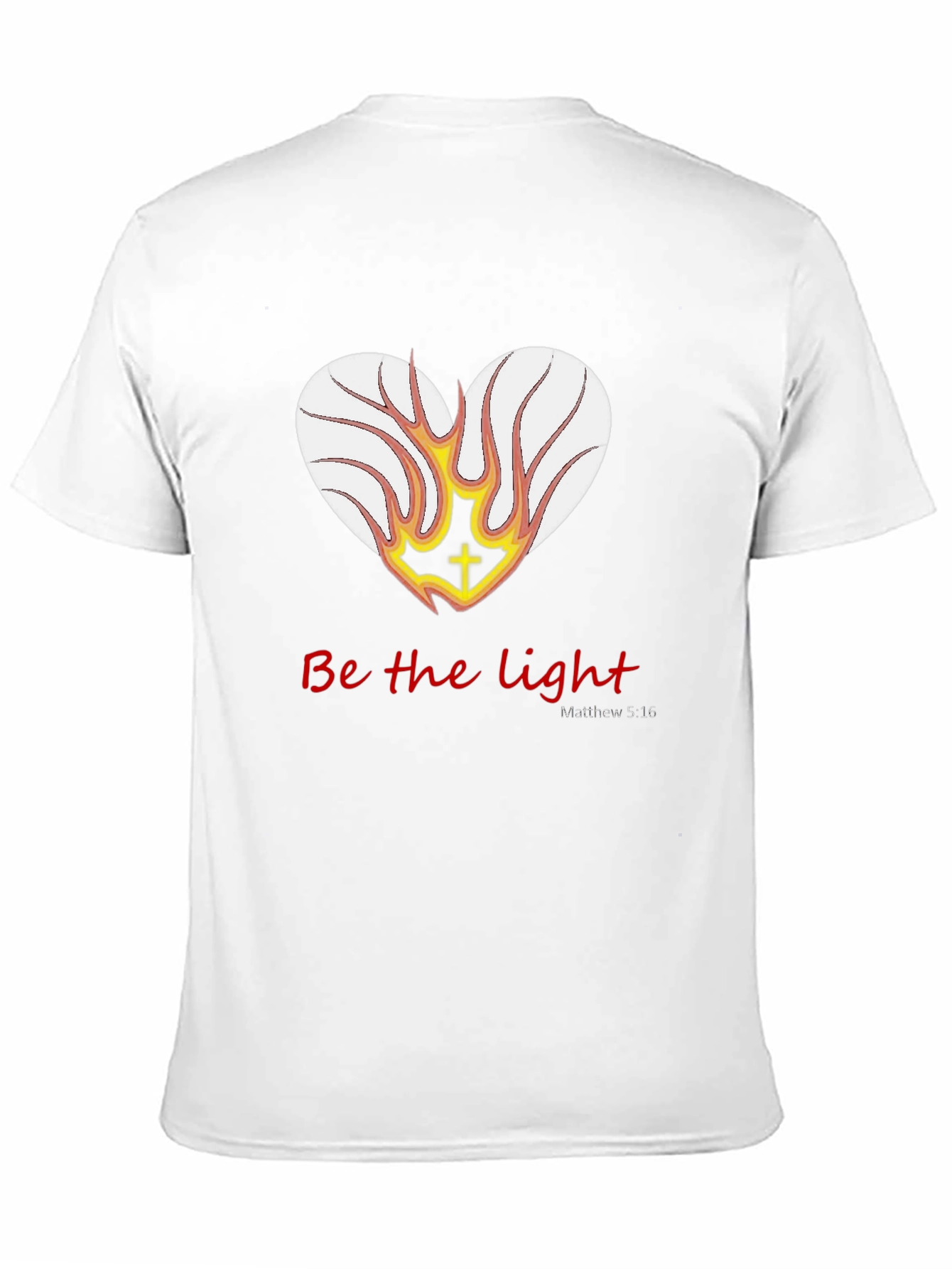 Be the Light T-Shirt - Christian Faith Tee