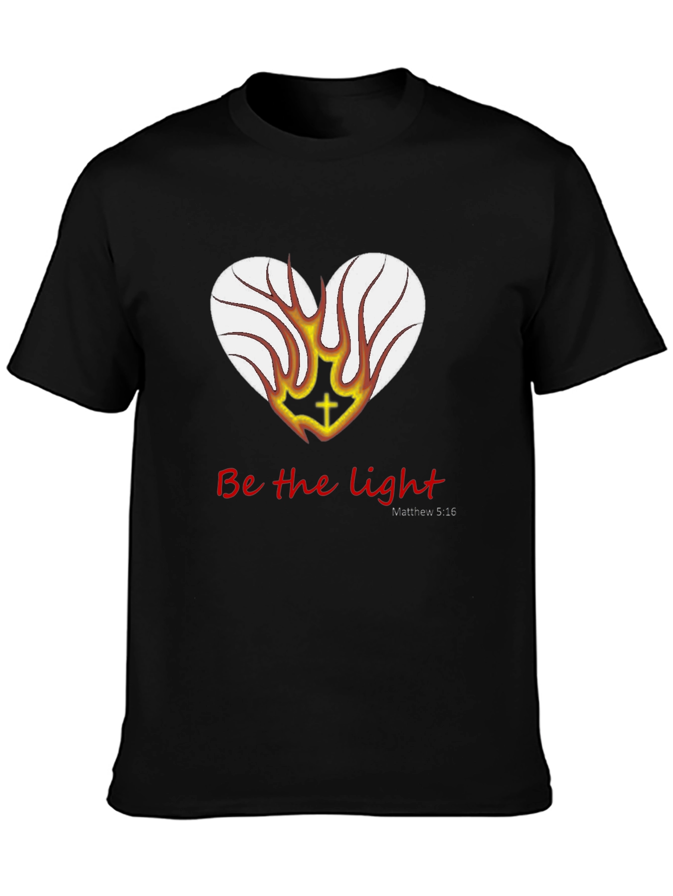 Be the Light T-Shirt - Christian Faith Tee