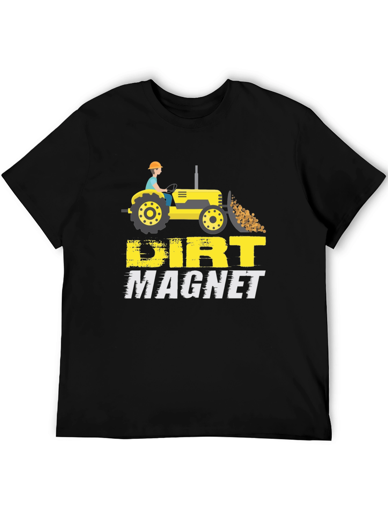 Dirt Magnet Tractor T-Shirt | Funny Farm Tee