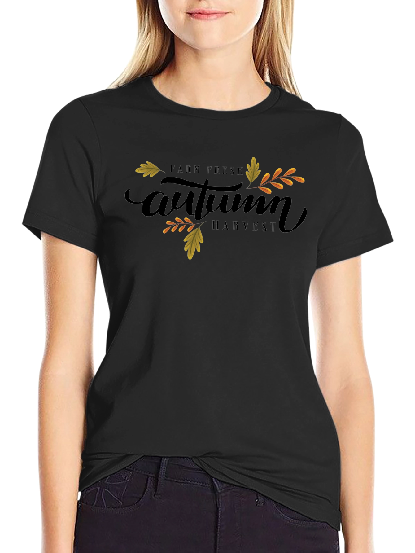 Autumn Harvest Graphic Tee - Farm Fresh Seasonal Shirt