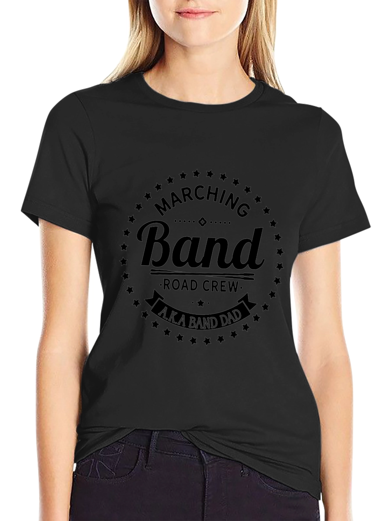 Marching Band Road Crew A.K.A Band Dad T-Shirt