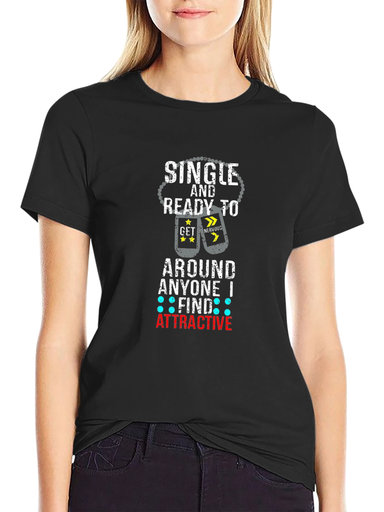 Single & Ready T-Shirt - Humorous Graphic Tee
