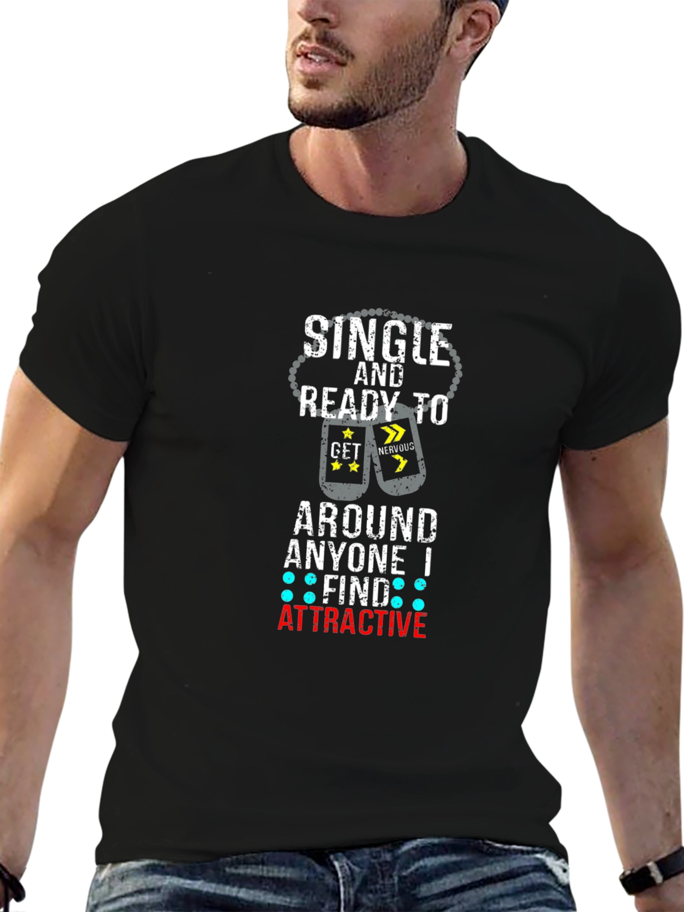 Single & Ready T-Shirt - Humorous Graphic Tee