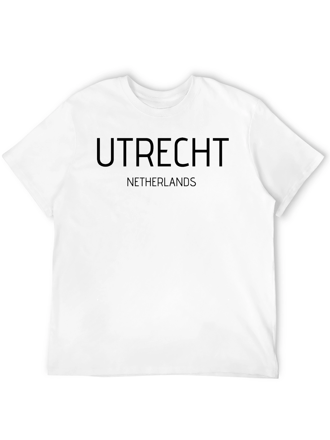 Utrecht Netherlands Black Graphic T-Shirt