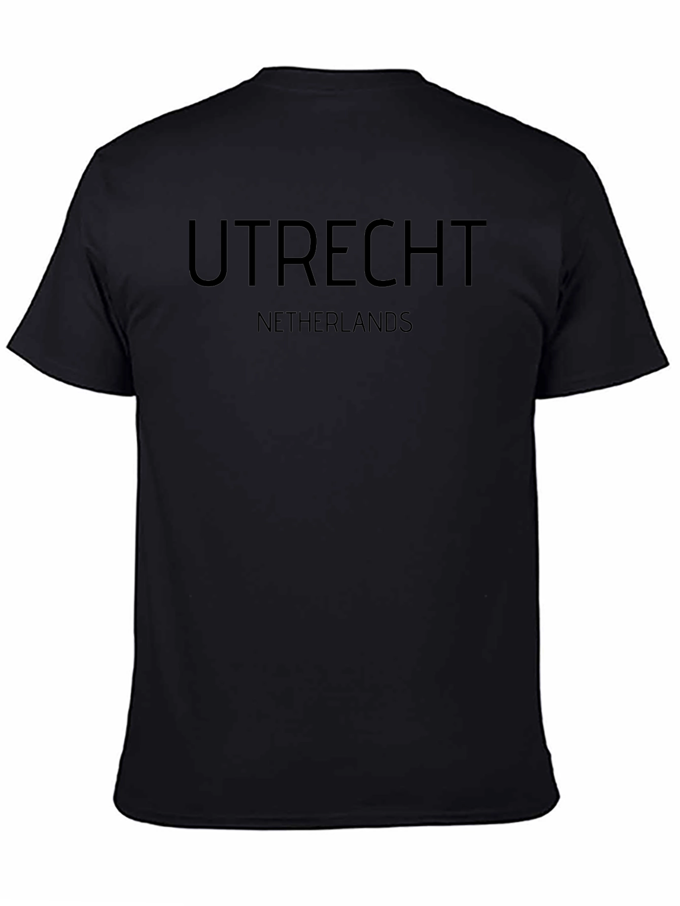 Utrecht Netherlands Black Graphic T-Shirt