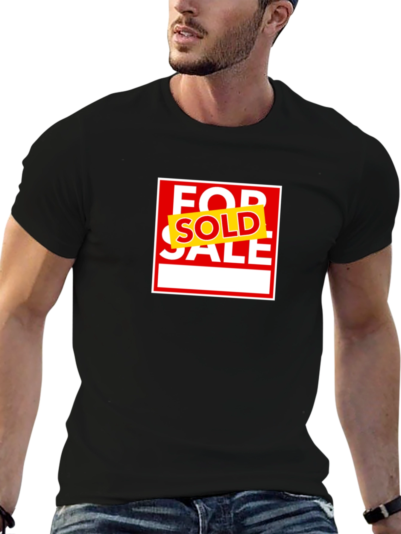 Sold Home T-Shirt: For Sale Sign Tee