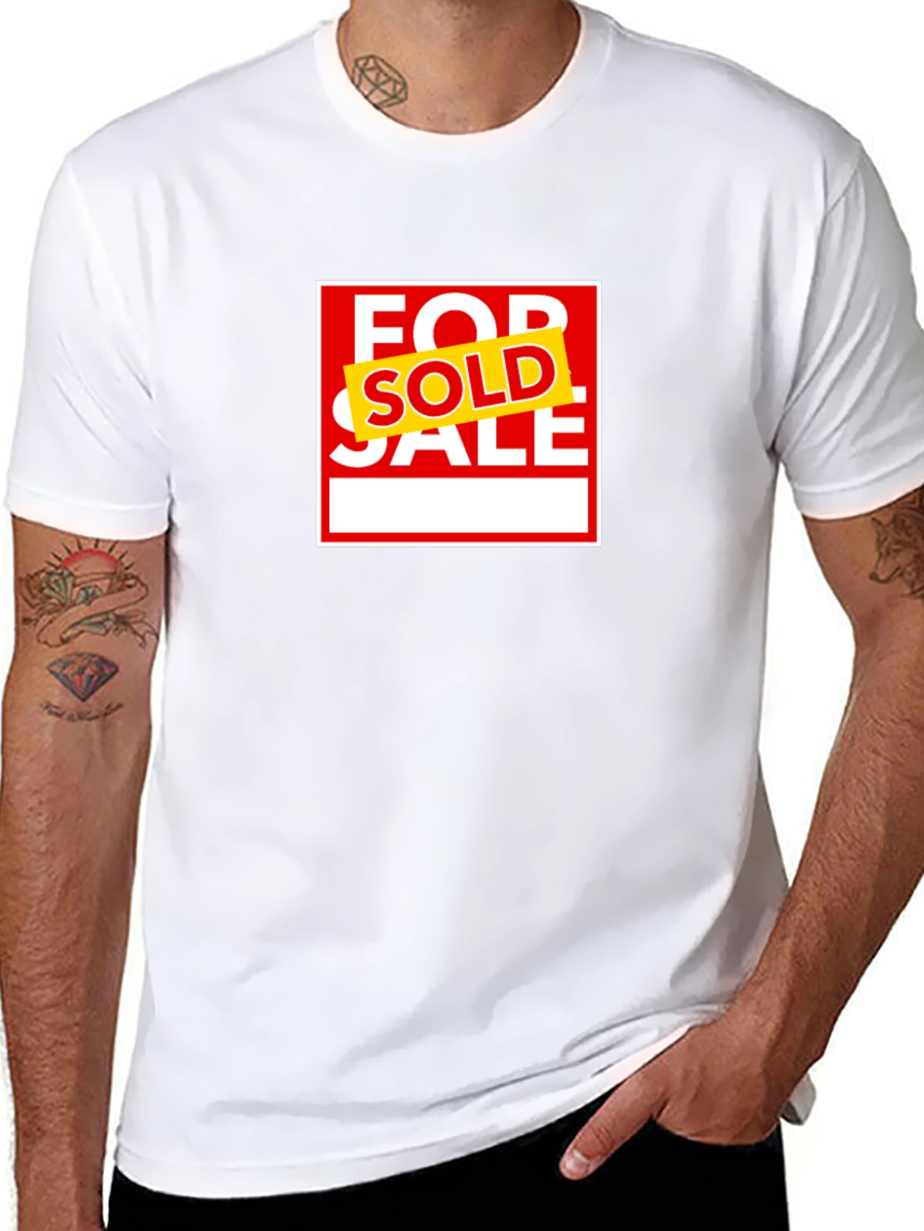 Sold Home T-Shirt: For Sale Sign Tee