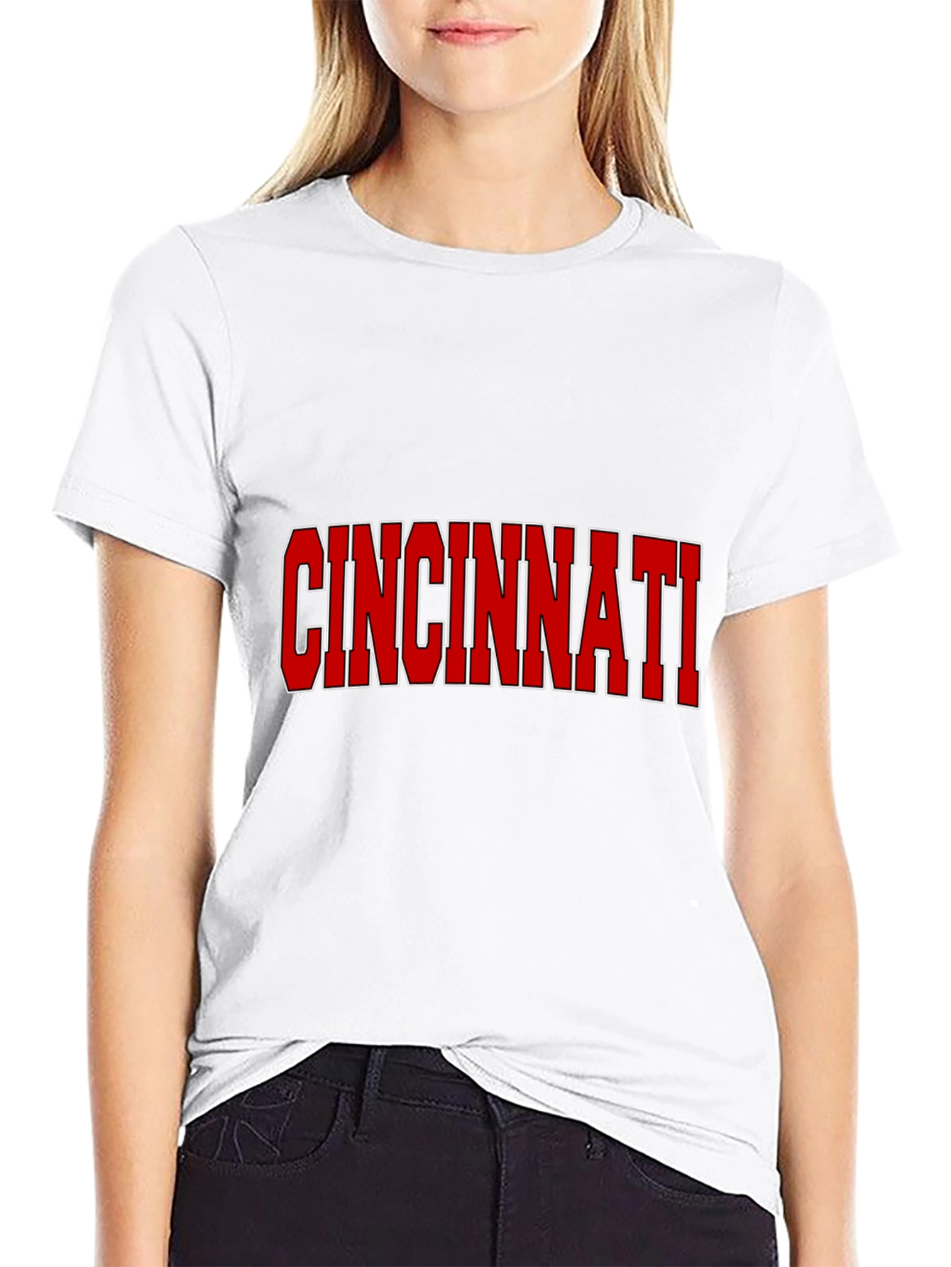 Cincinnati Graphic Tee - Black