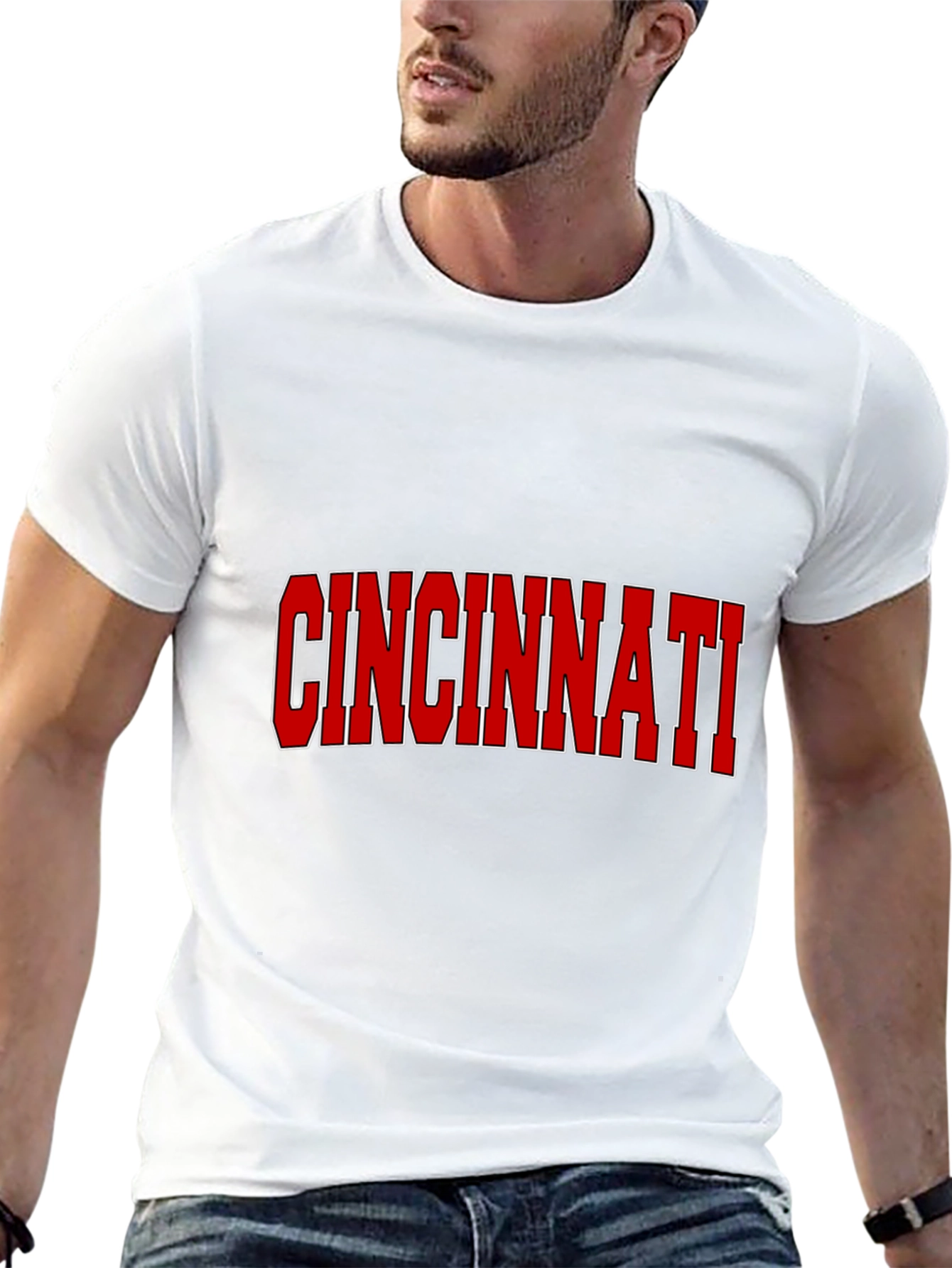 Cincinnati Graphic Tee - Black