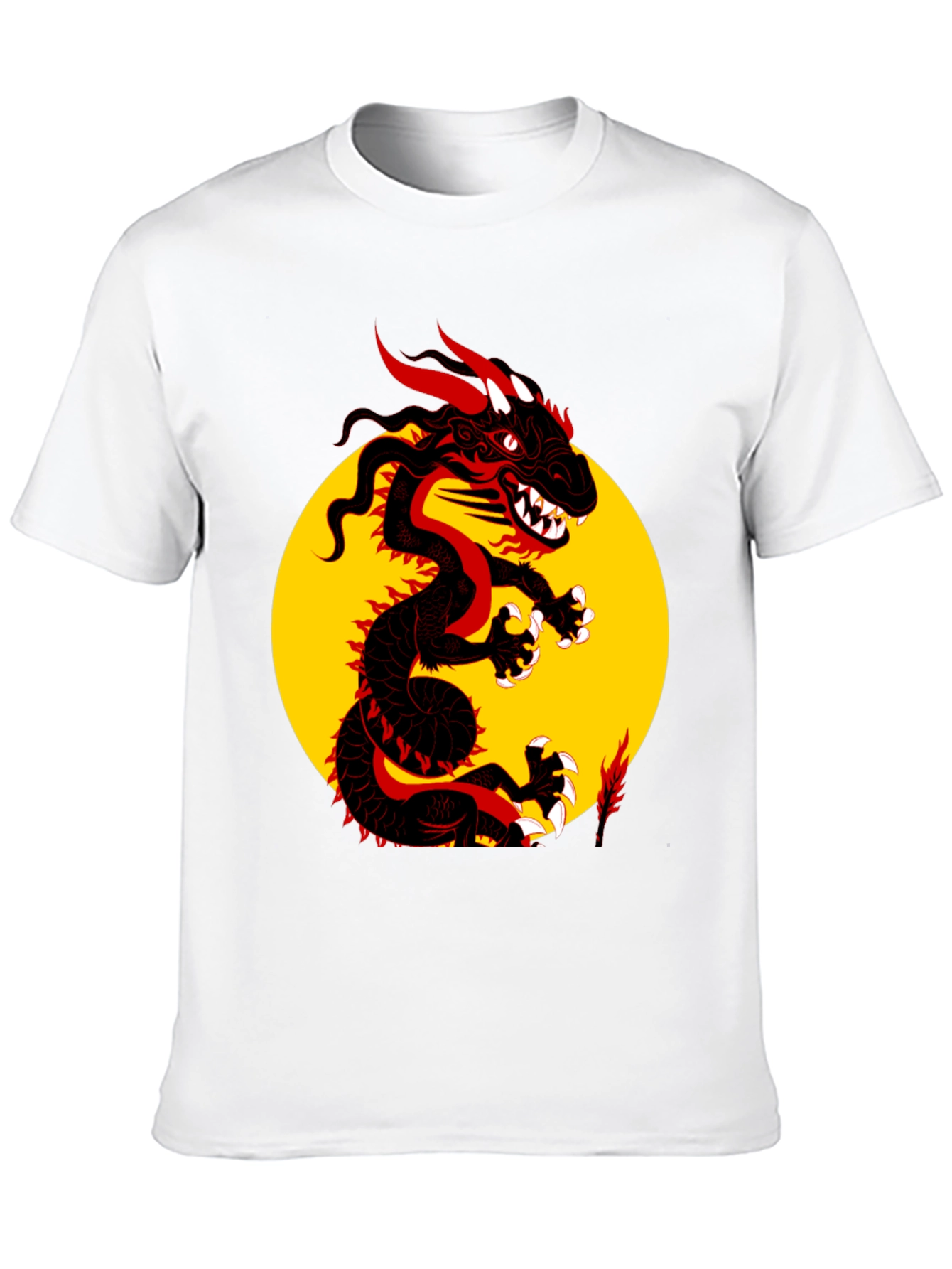 Dragon Graphic Black T-Shirt