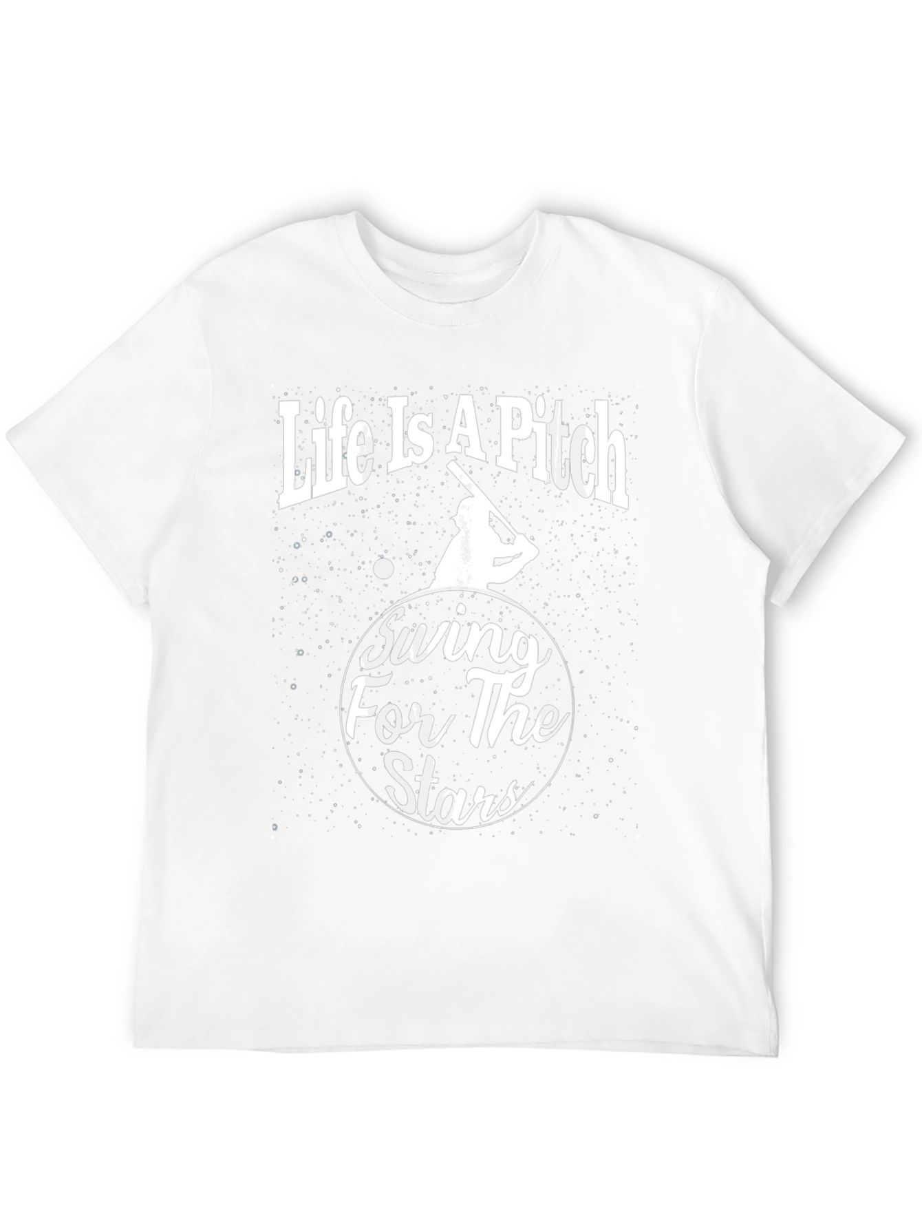 Life Is a Pitch Graphic T-Shirt