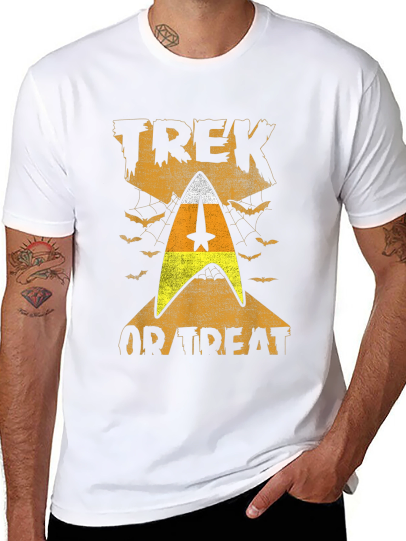 Trek or Treat Halloween Graphic Tee