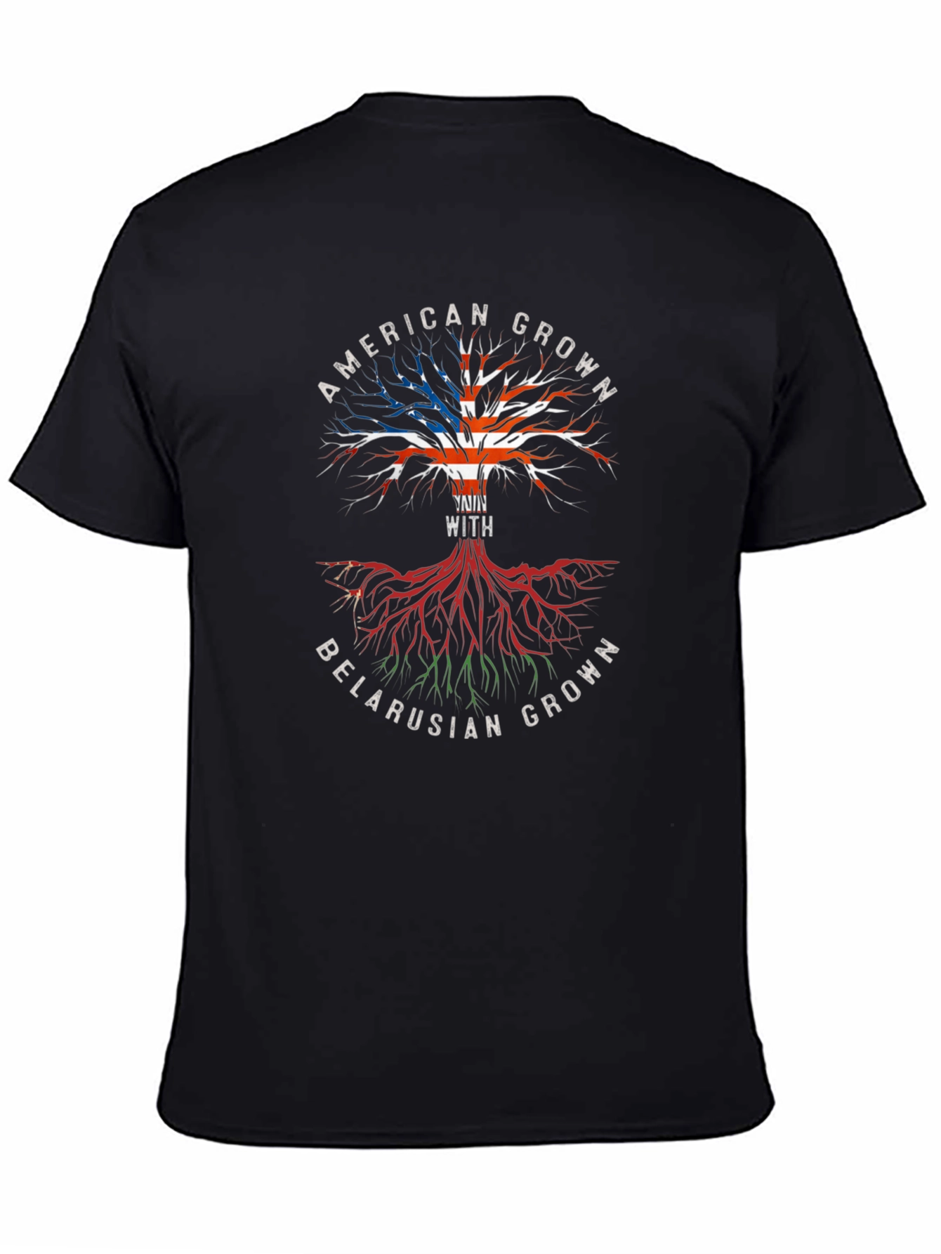 American & Belarusian Roots T-Shirt