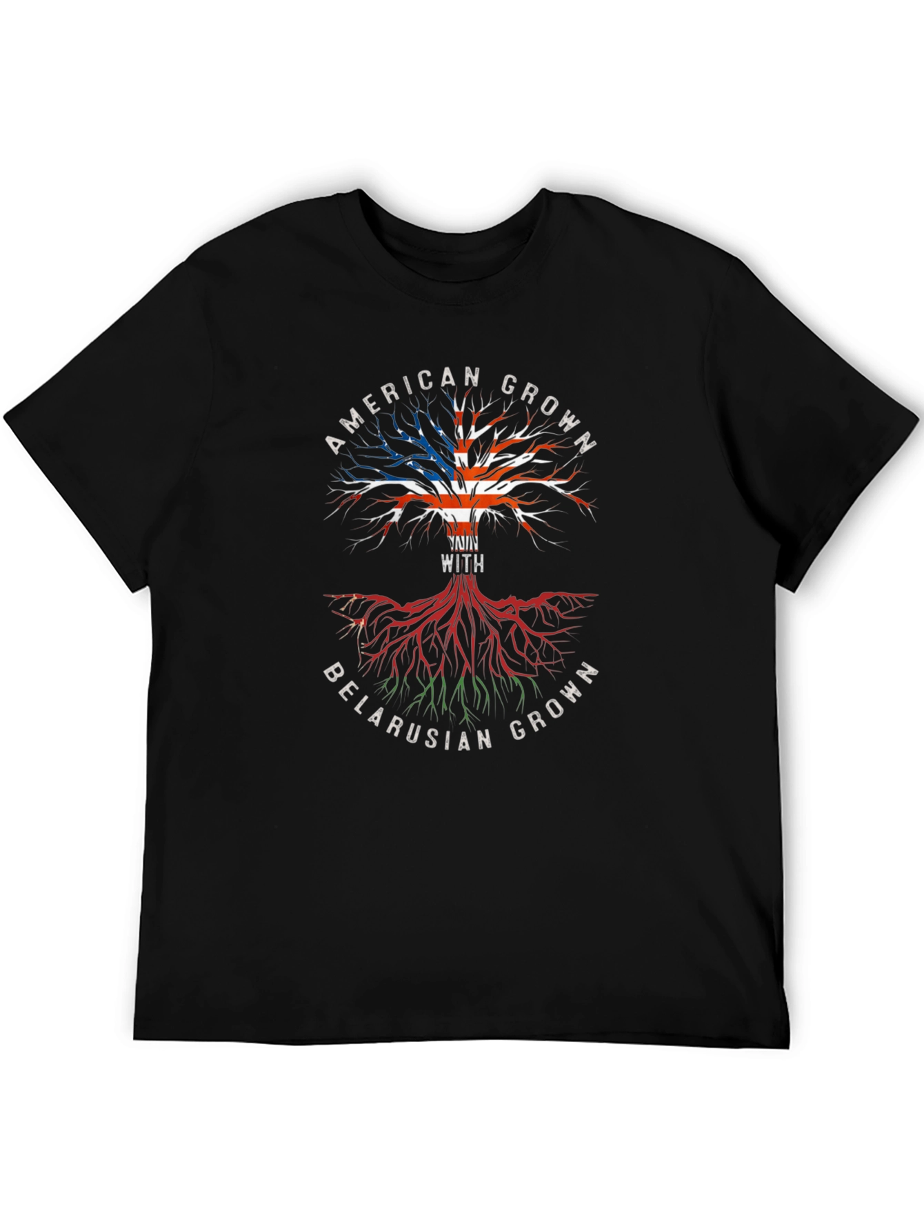 American & Belarusian Roots T-Shirt