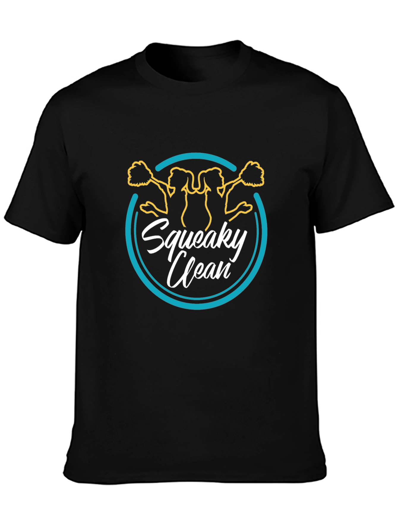 Squeaky Clean Cheerleader Graphic Tee
