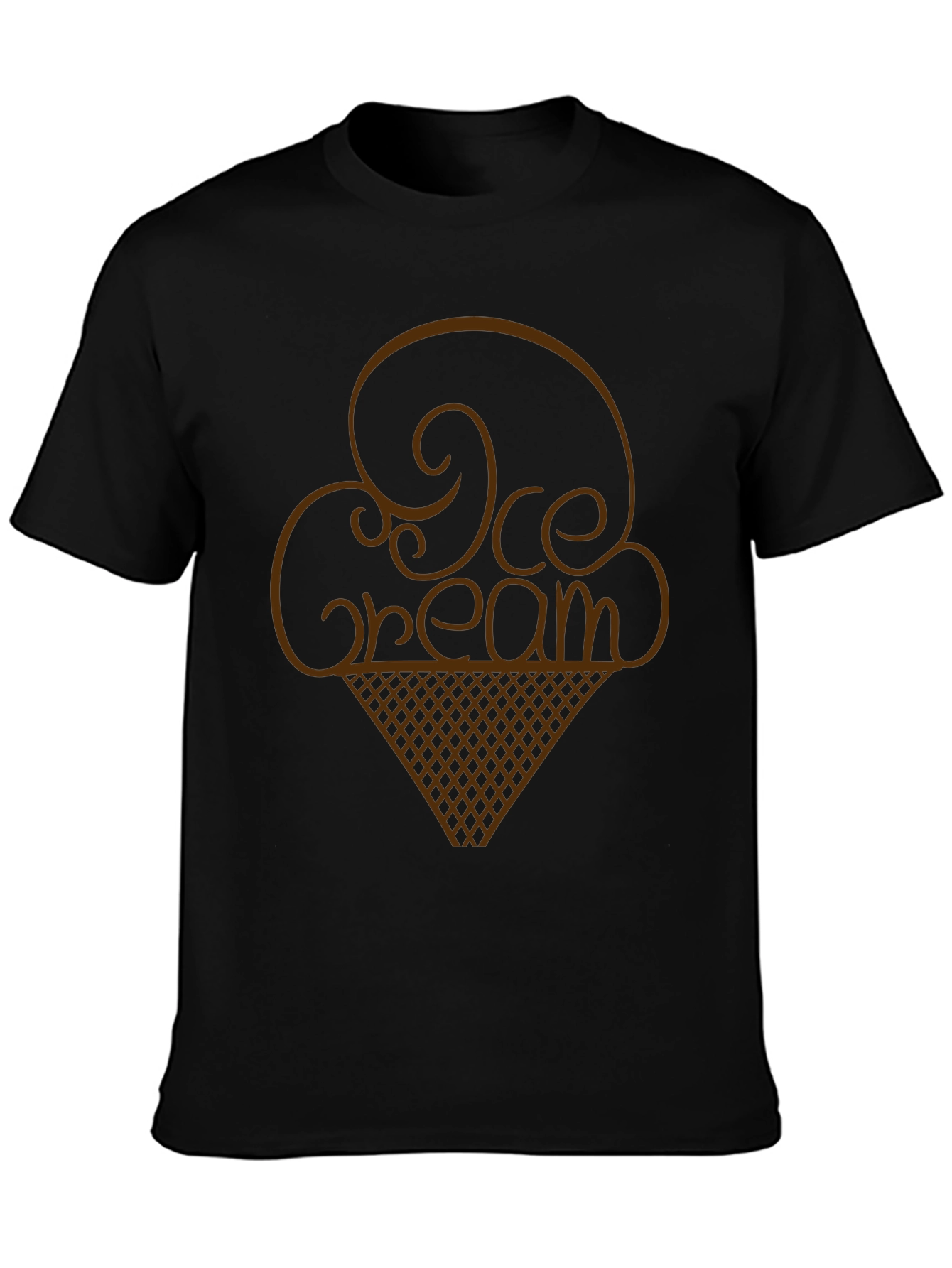 Ice Cream Graphic Tee - Soft Cotton Blend