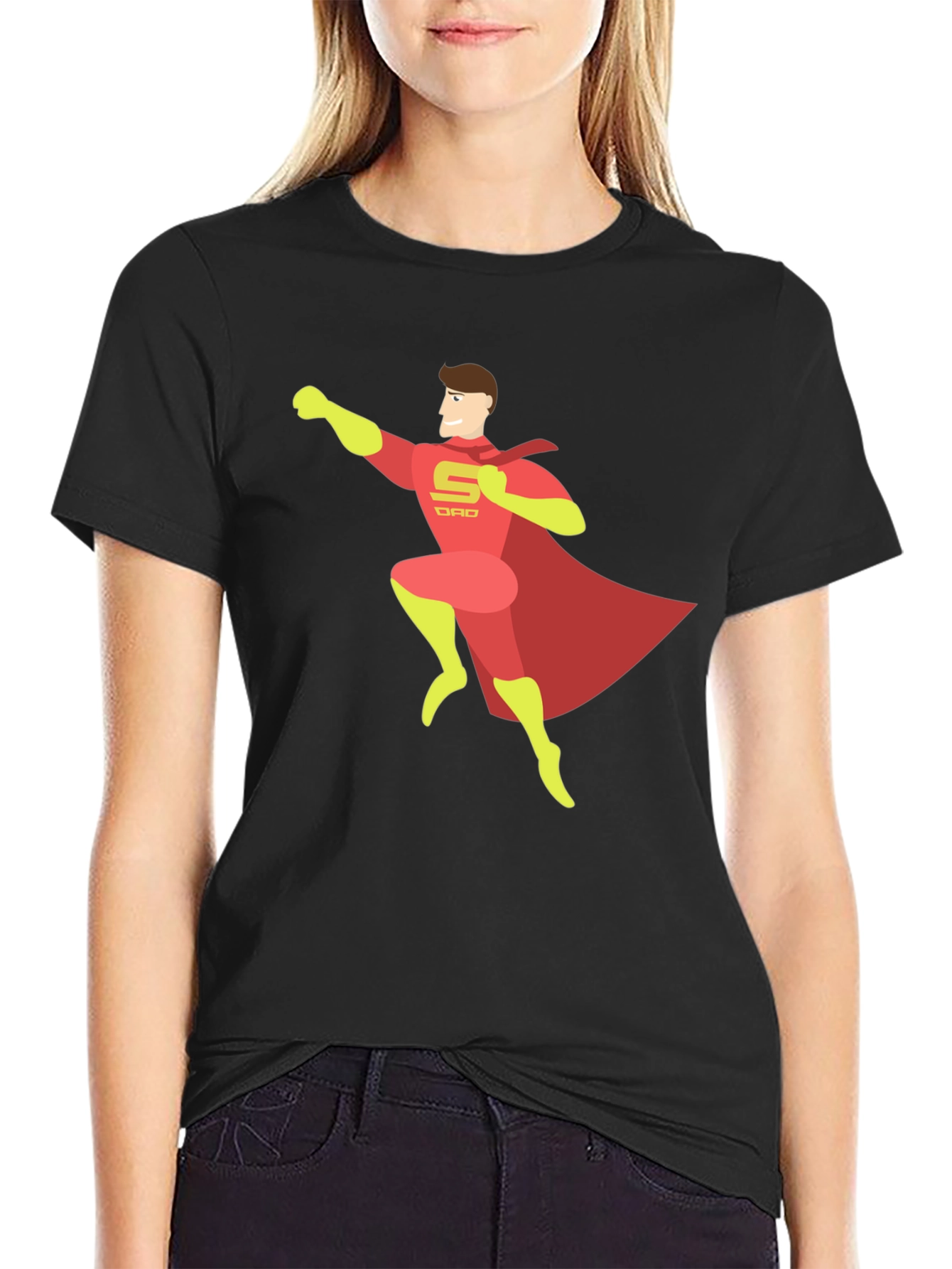 Super Dad Hero T-Shirt