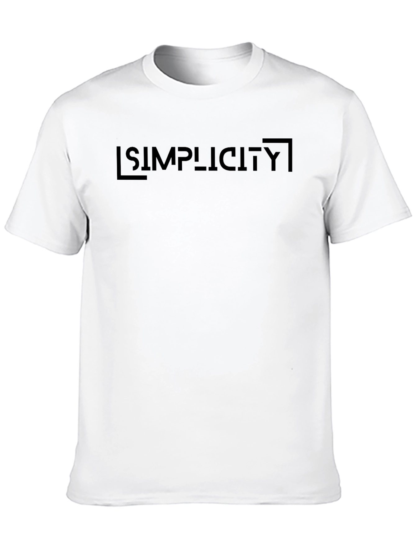 Simplicity Graphic T-Shirt - Minimalist Design