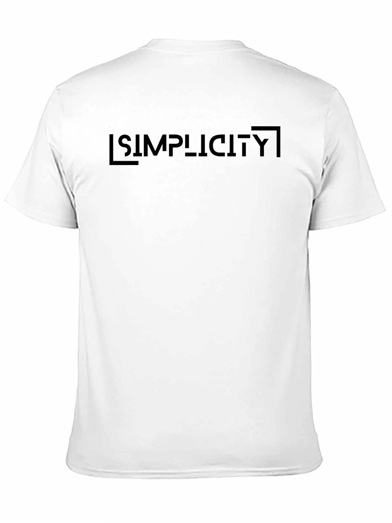 Simplicity Graphic T-Shirt - Minimalist Design