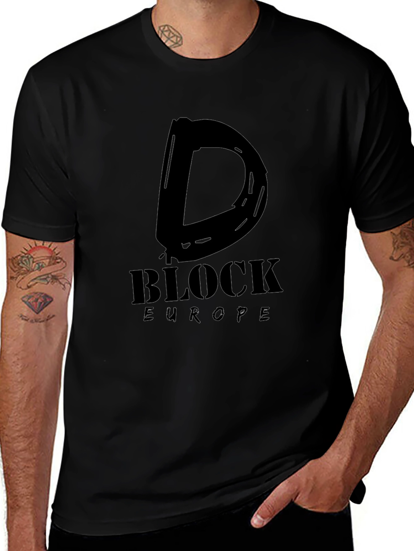 D Block Europe Black T-Shirt