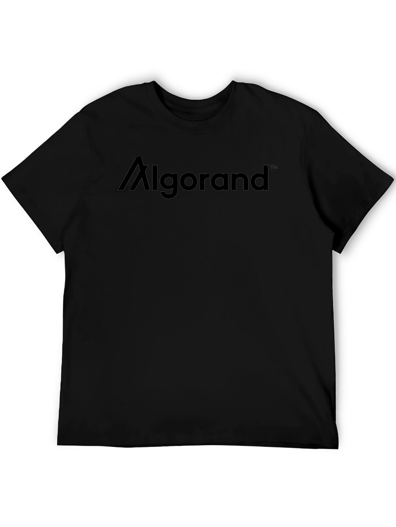 Algorand Black T-Shirt - Crypto Fashion