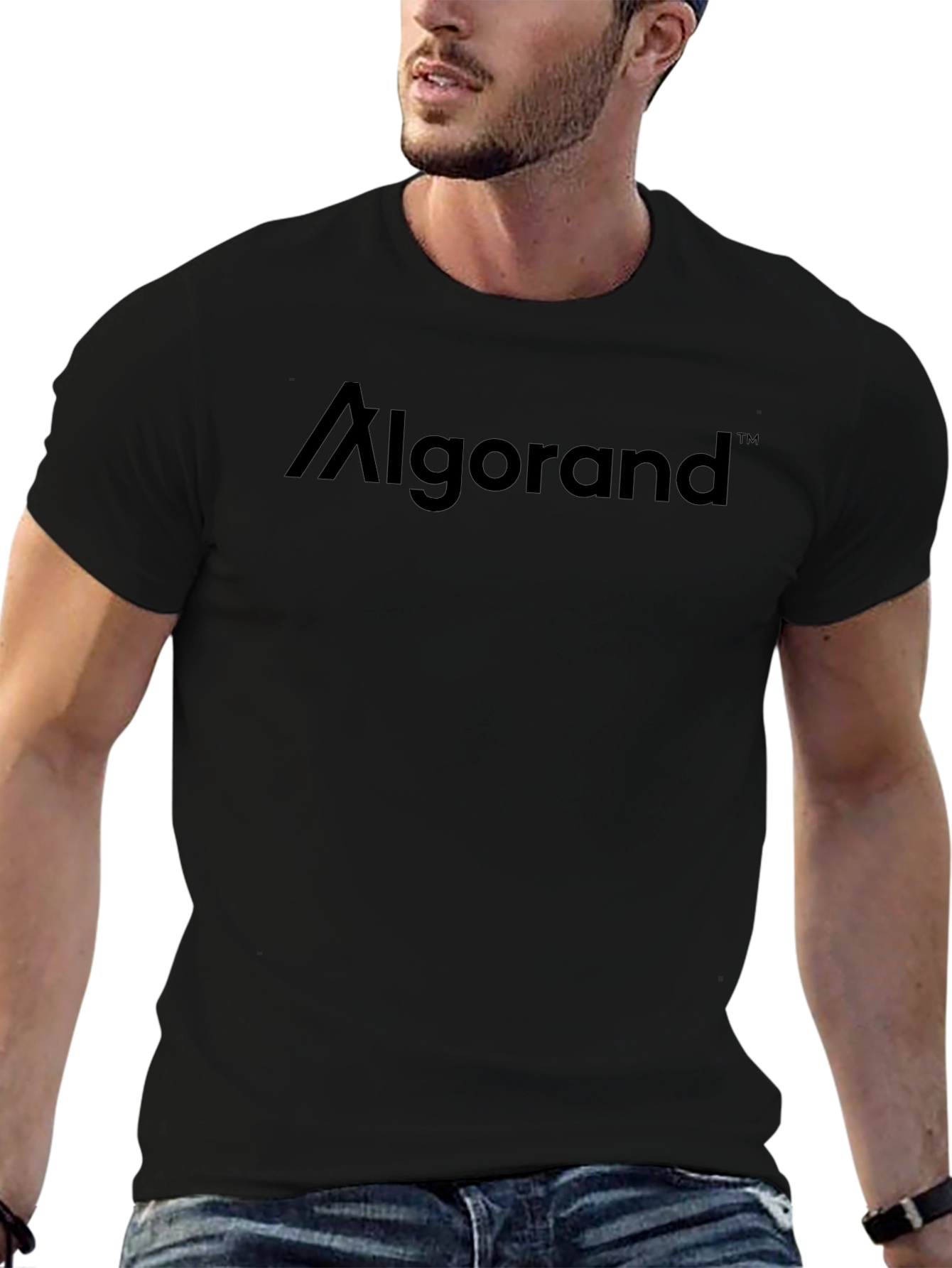 Algorand Black T-Shirt - Crypto Fashion