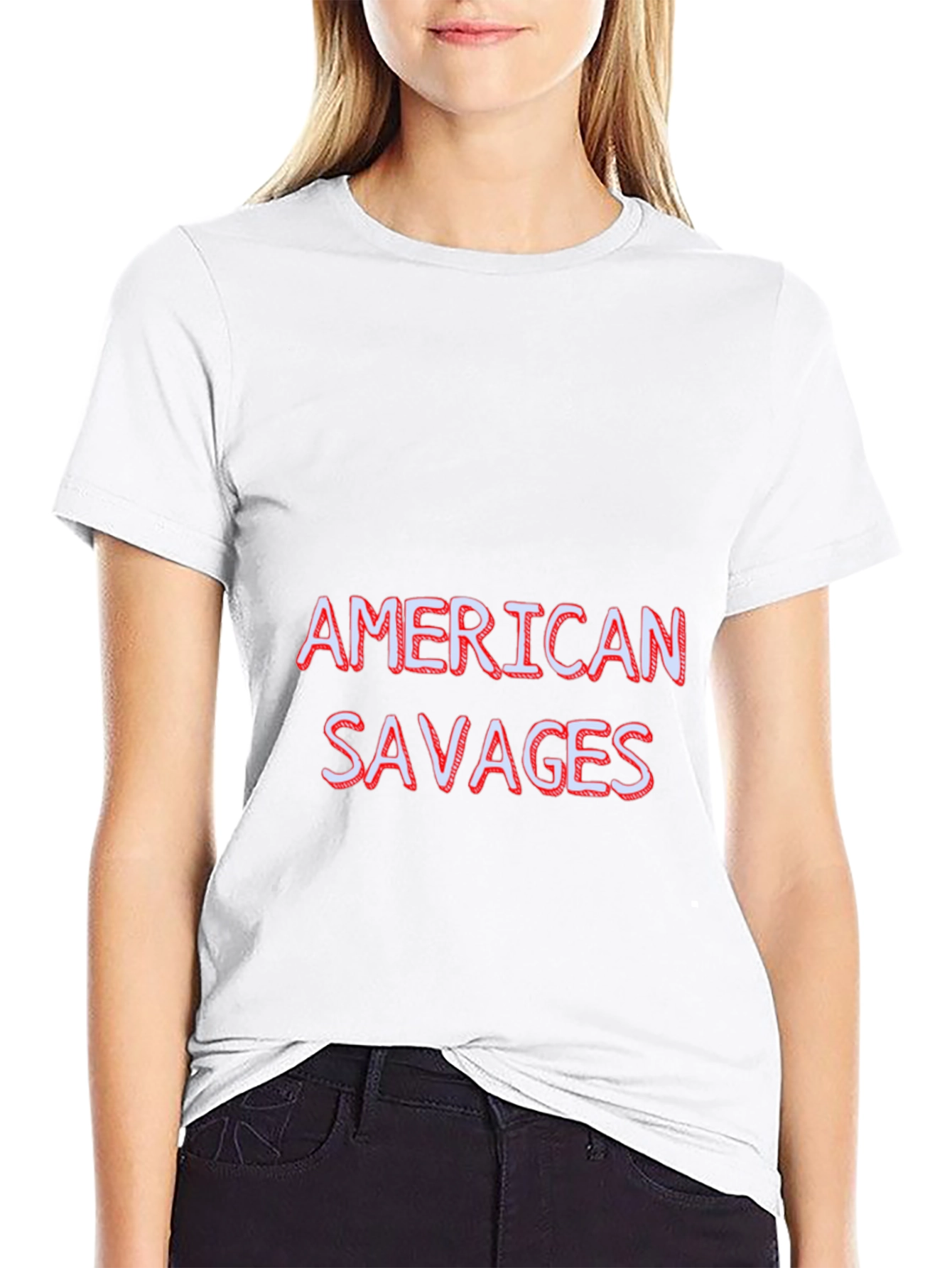 American Savages Graphic Tee - Black