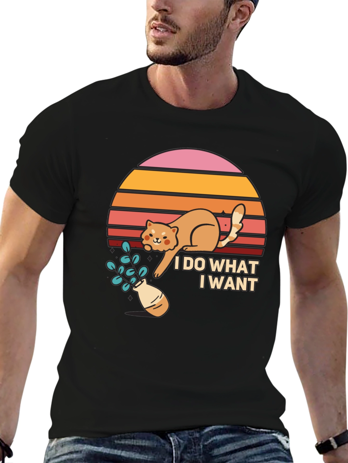 I Do What I Want Cat T-Shirt
