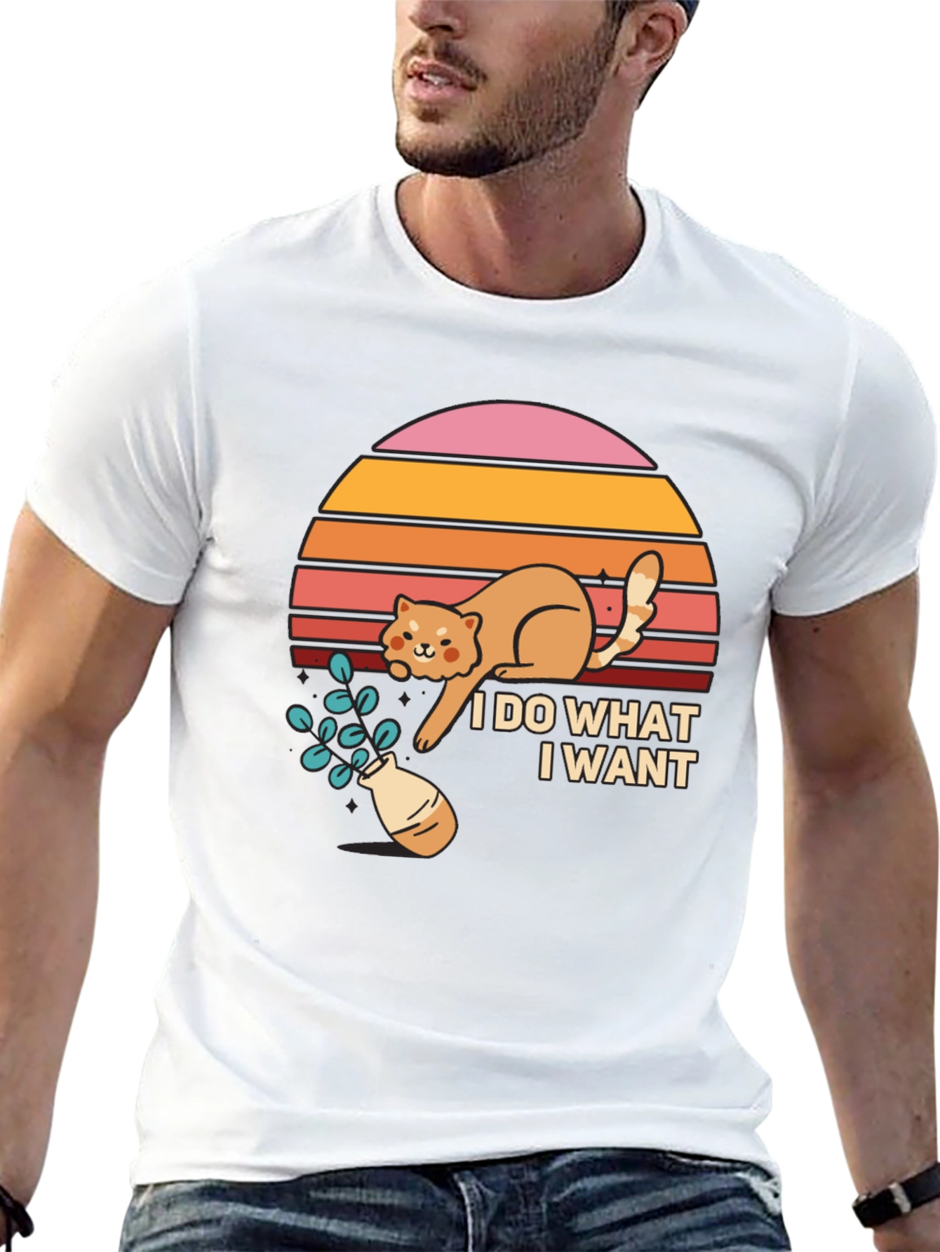 I Do What I Want Cat T-Shirt