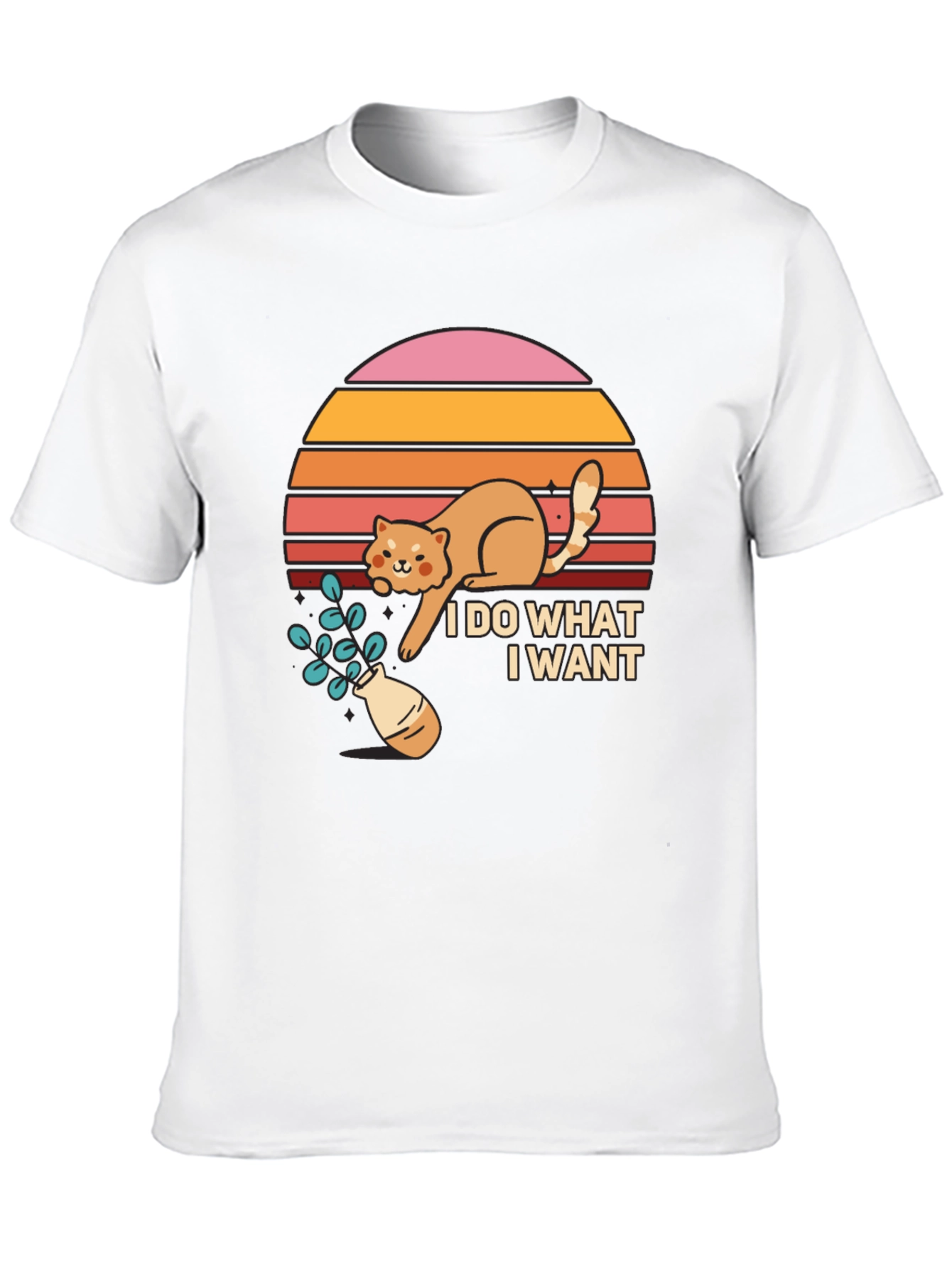 I Do What I Want Cat T-Shirt
