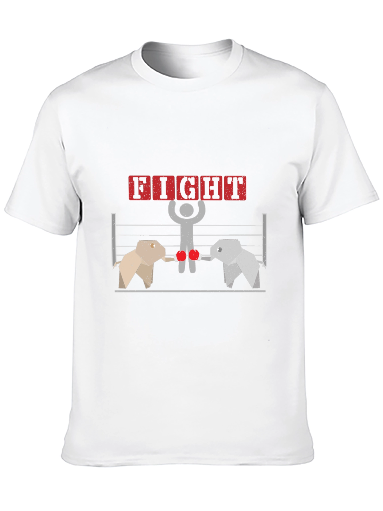 Elephant Boxing Match T-Shirt