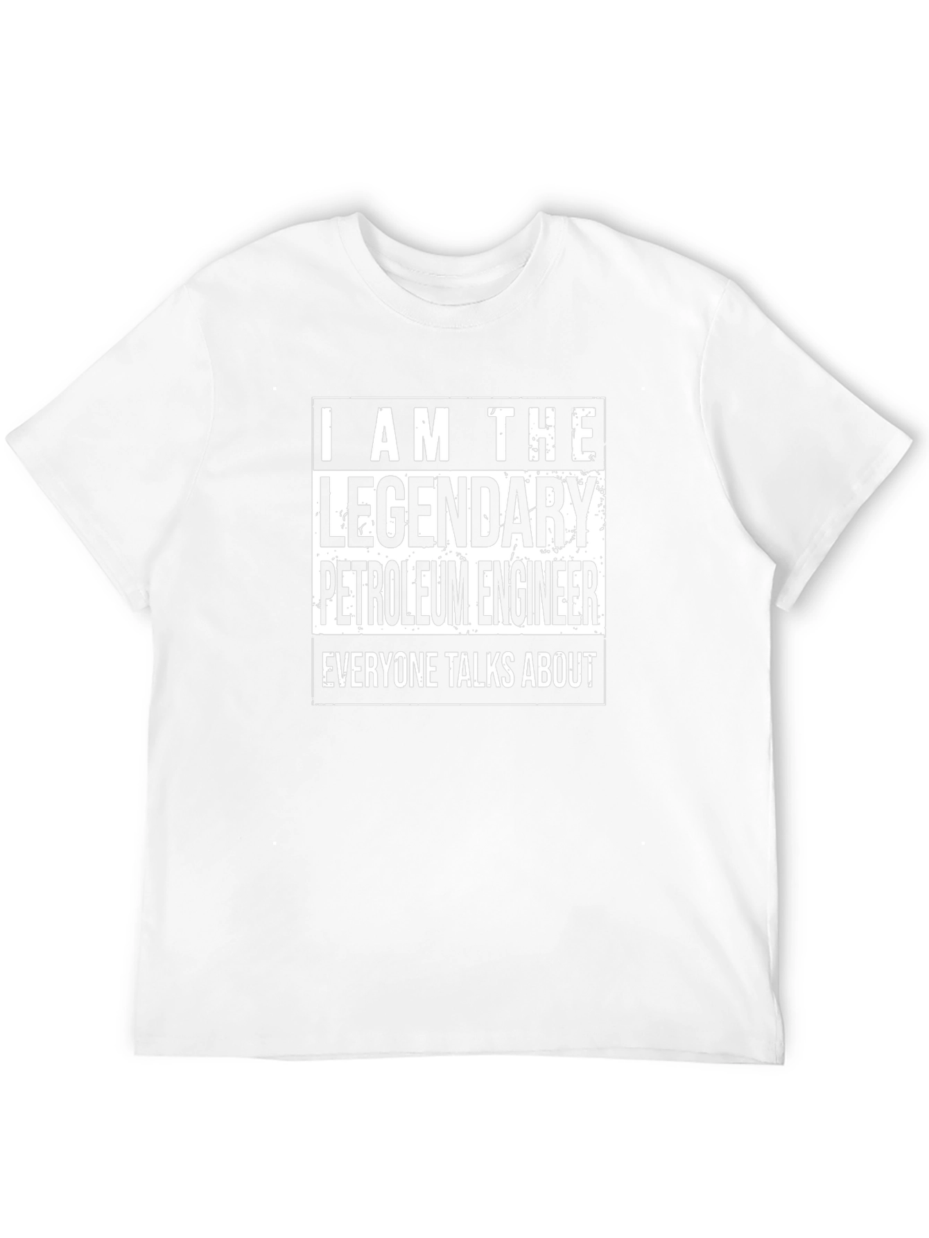 Legendary Petroleum Engineer Black T-Shirt