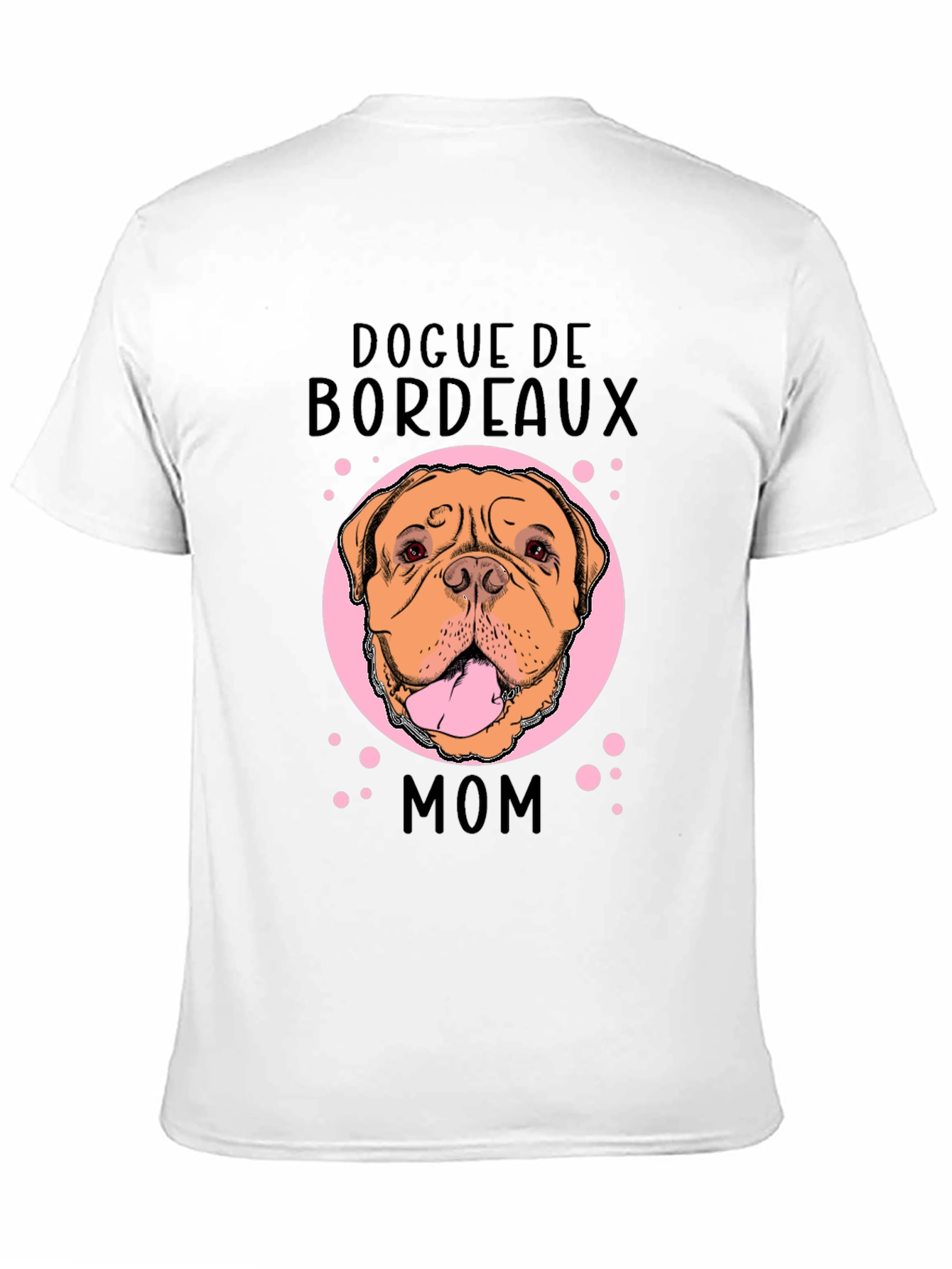 Dogue de Bordeaux Mom Black T-Shirt
