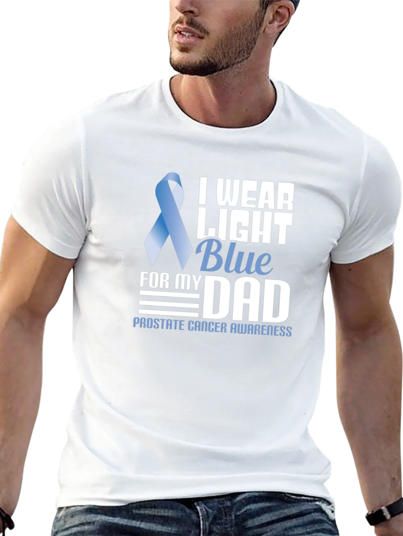 Prostate Cancer Awareness Dad T-Shirt
