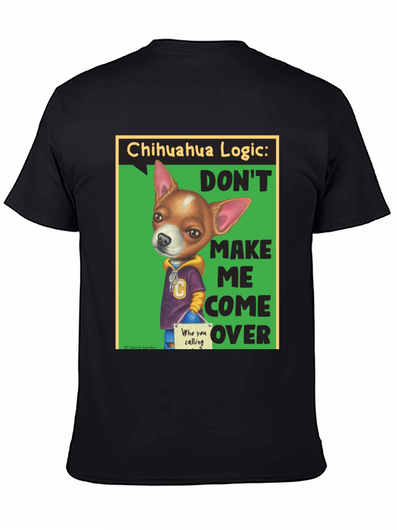 Chihuahua Logic Graphic T-Shirt