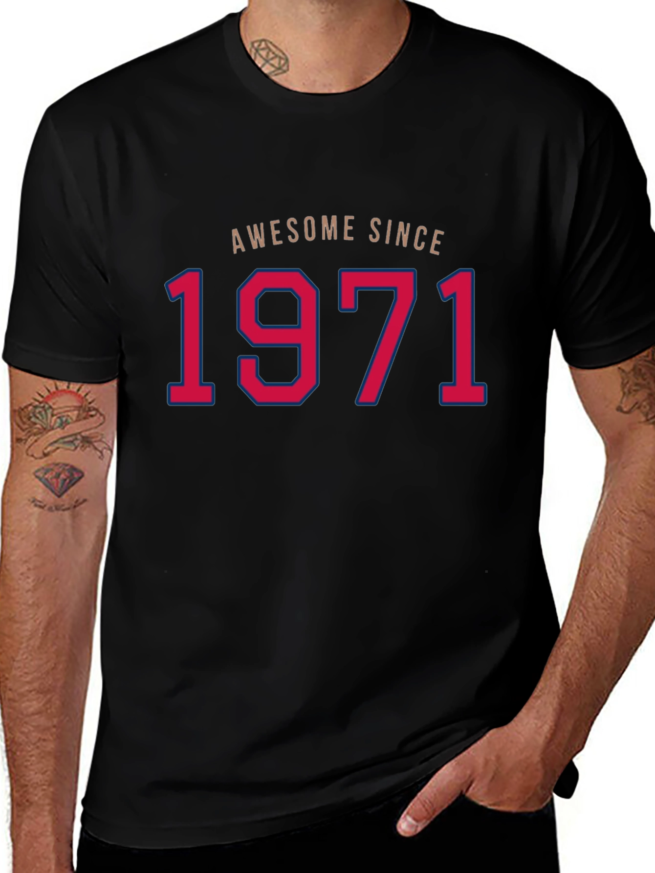 Awesome Since 1971 T-Shirt