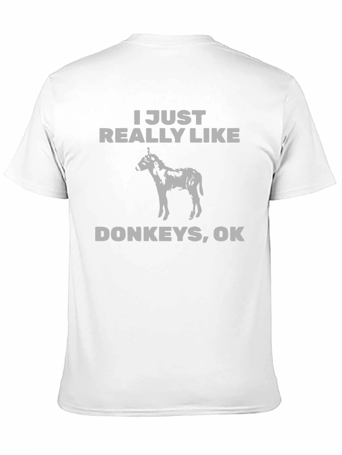 I Just Really Like Donkeys Graphic Tee