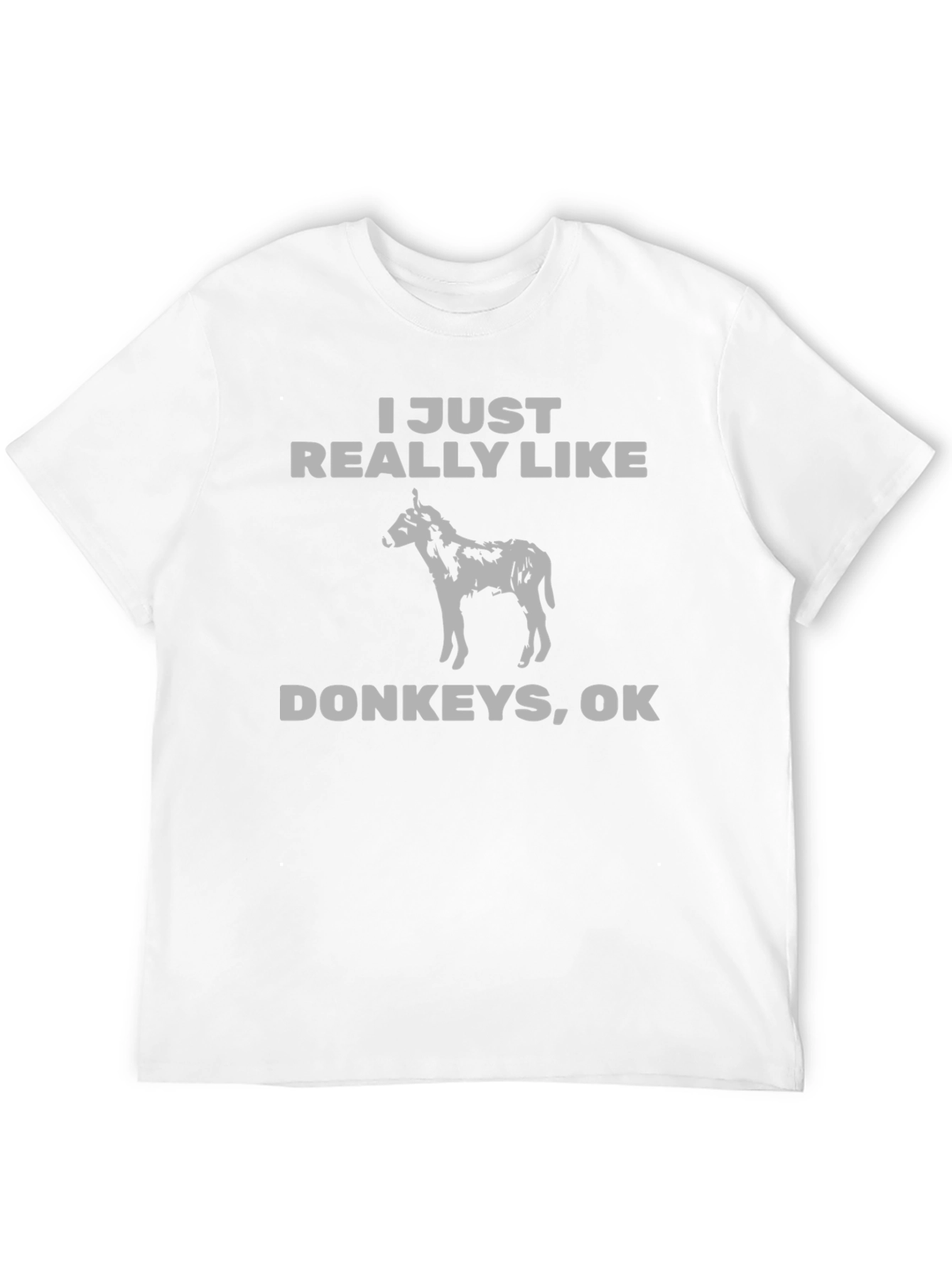 I Just Really Like Donkeys Graphic Tee
