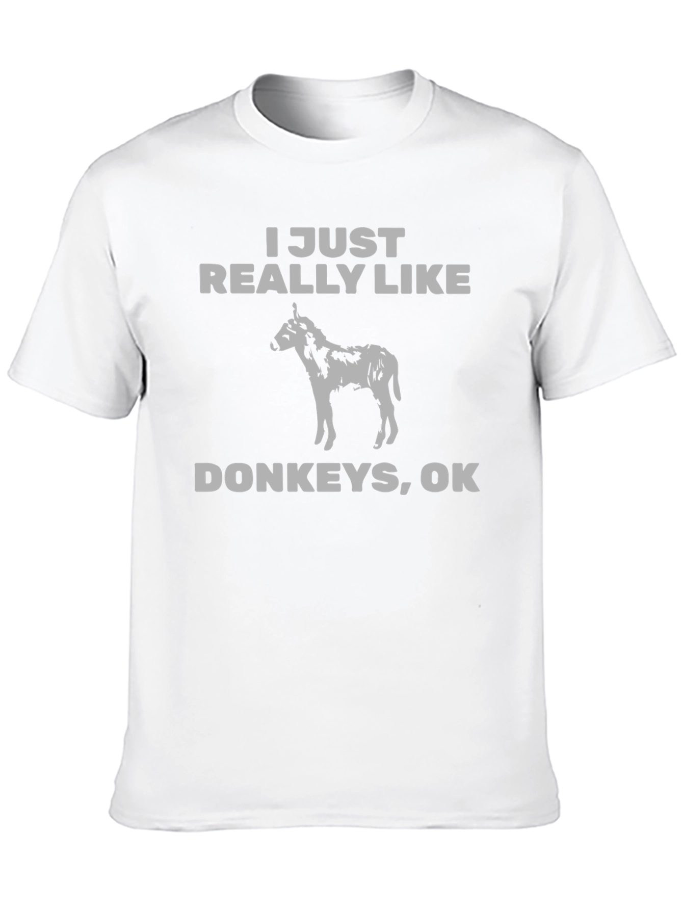 I Just Really Like Donkeys Graphic Tee