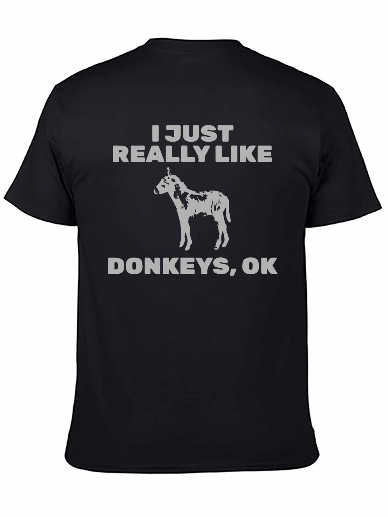I Just Really Like Donkeys Graphic Tee