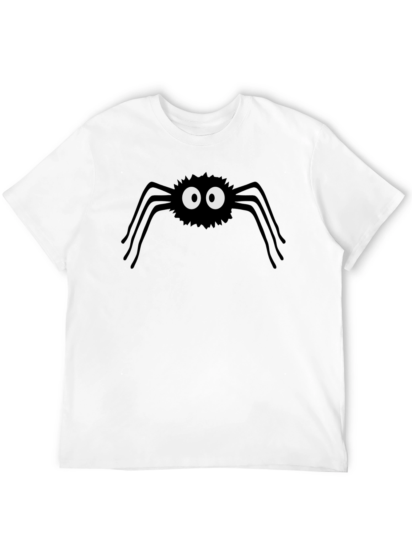 Spooky Spider Graphic Tee - Halloween Fun!