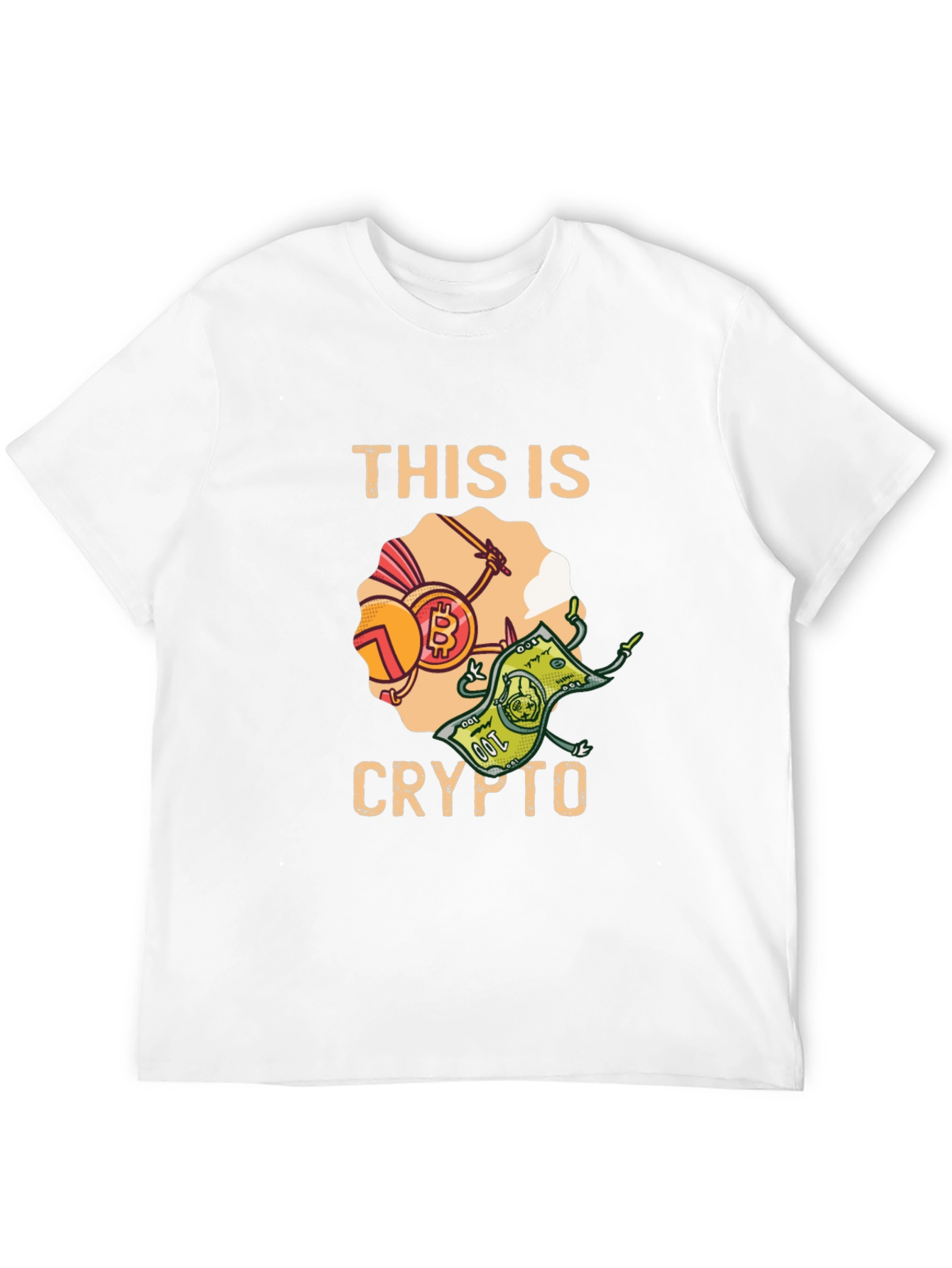 This Is Crypto T-Shirt - Bitcoin Money Design