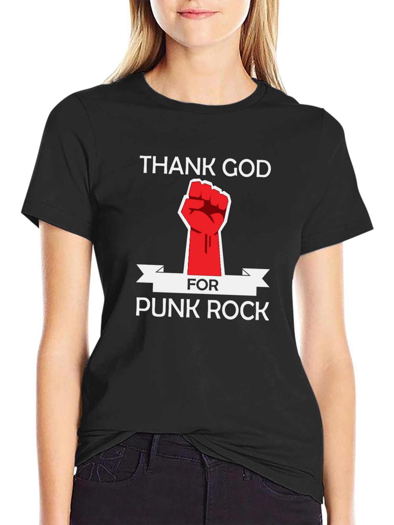 Thank God For Punk Rock Graphic Tee